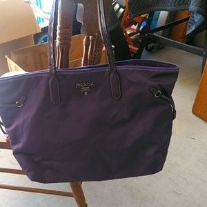 Prada nylon tote